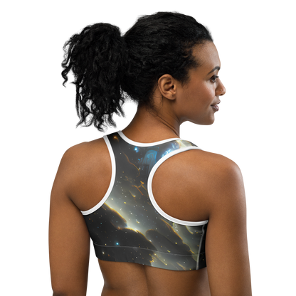 Sports Bra - Rutkowski Nebula