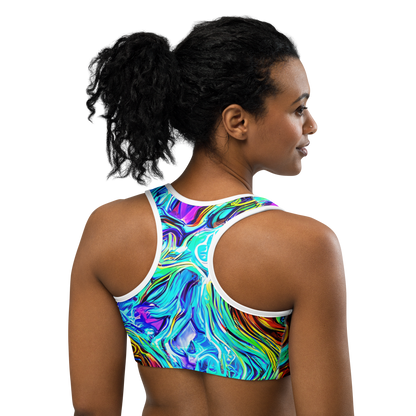 Sports Bra - Mystic Iridescence