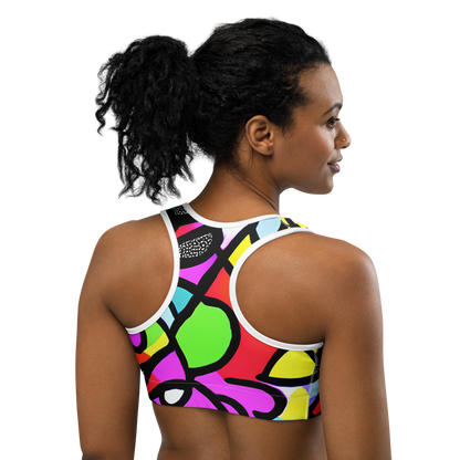 Sports Bra - Vivid Serenade