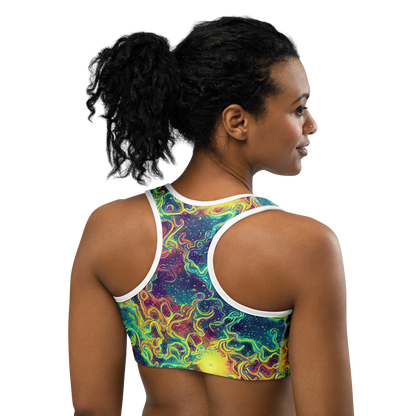 Sports Bra - Echoed Pulses
