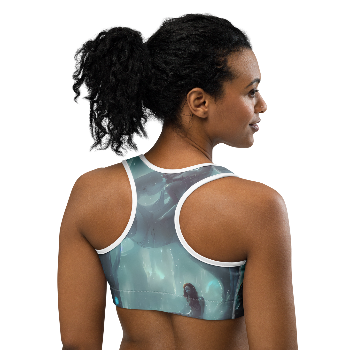 Sports Bra - Liquid Serenity