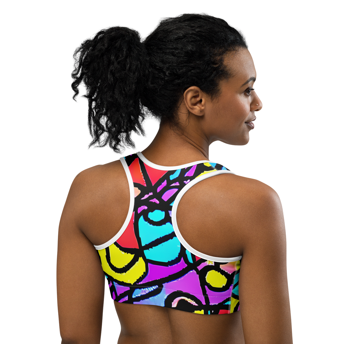 Sports Bra - Radiant Chaos