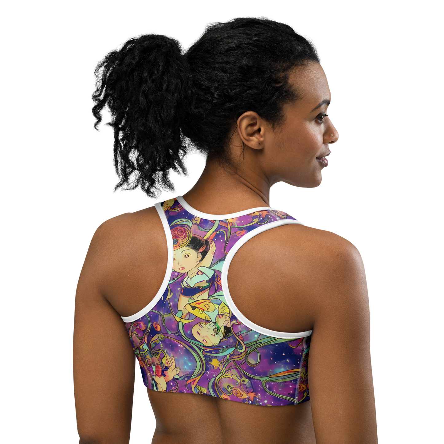 Sports Bra - Spiral of Stardust