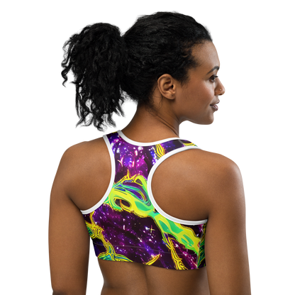 Sports Bra - Galactic Web