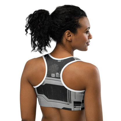 Sports Bra - Concrete Harmony