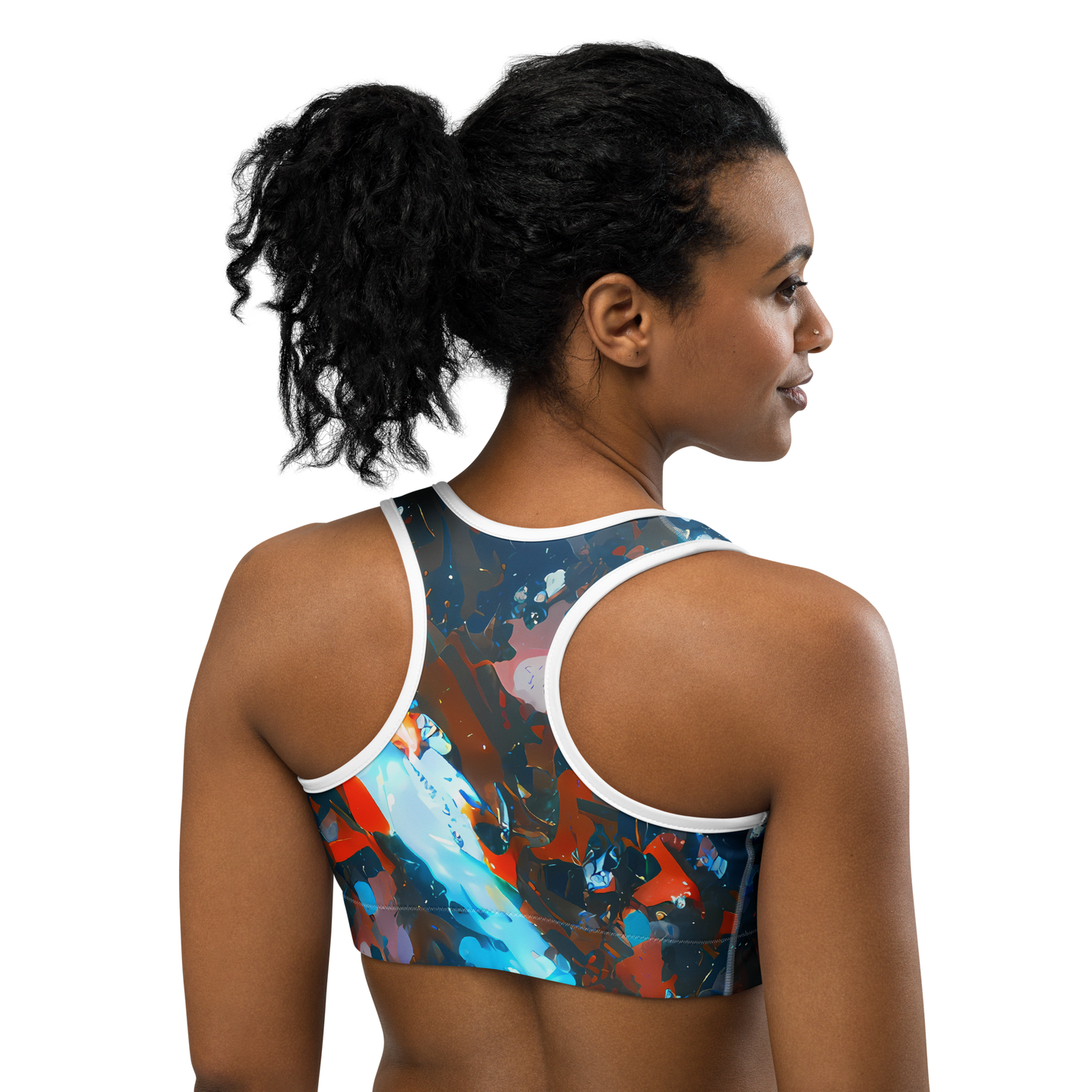 Sports Bra - Ghenie's Whirl