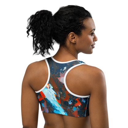 Sports Bra - Ghenie's Whirl