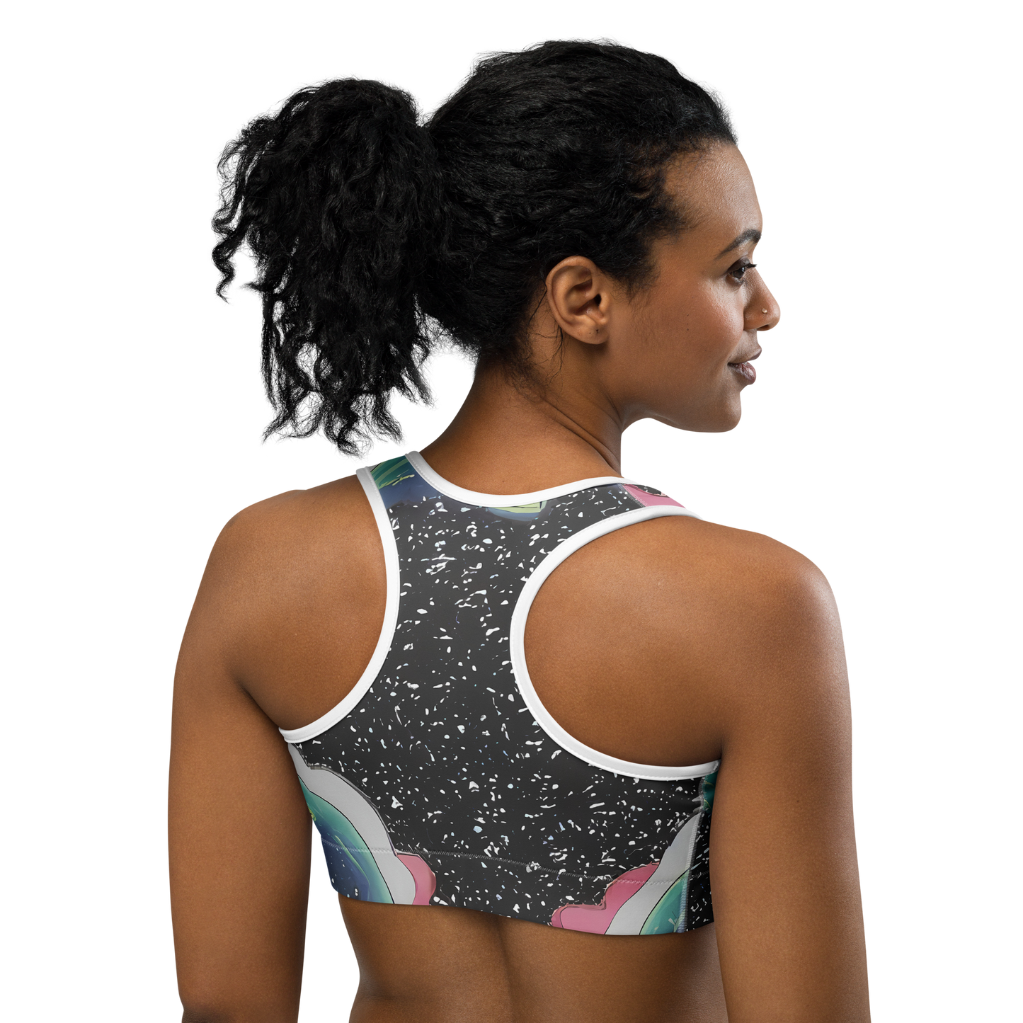 Sports Bra - Lunar Waves