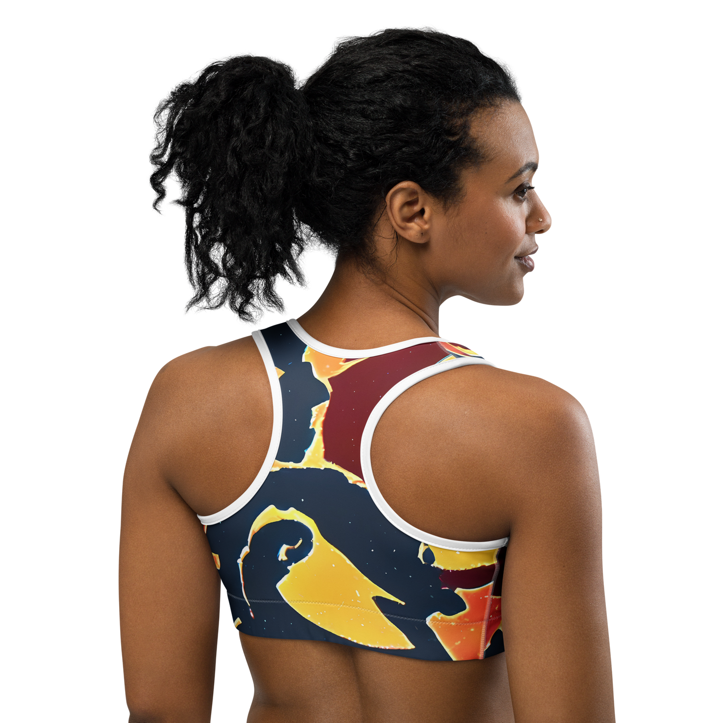 Sports Bra - Sunset Silhouette