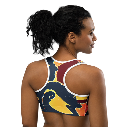 Sports Bra - Sunset Silhouette