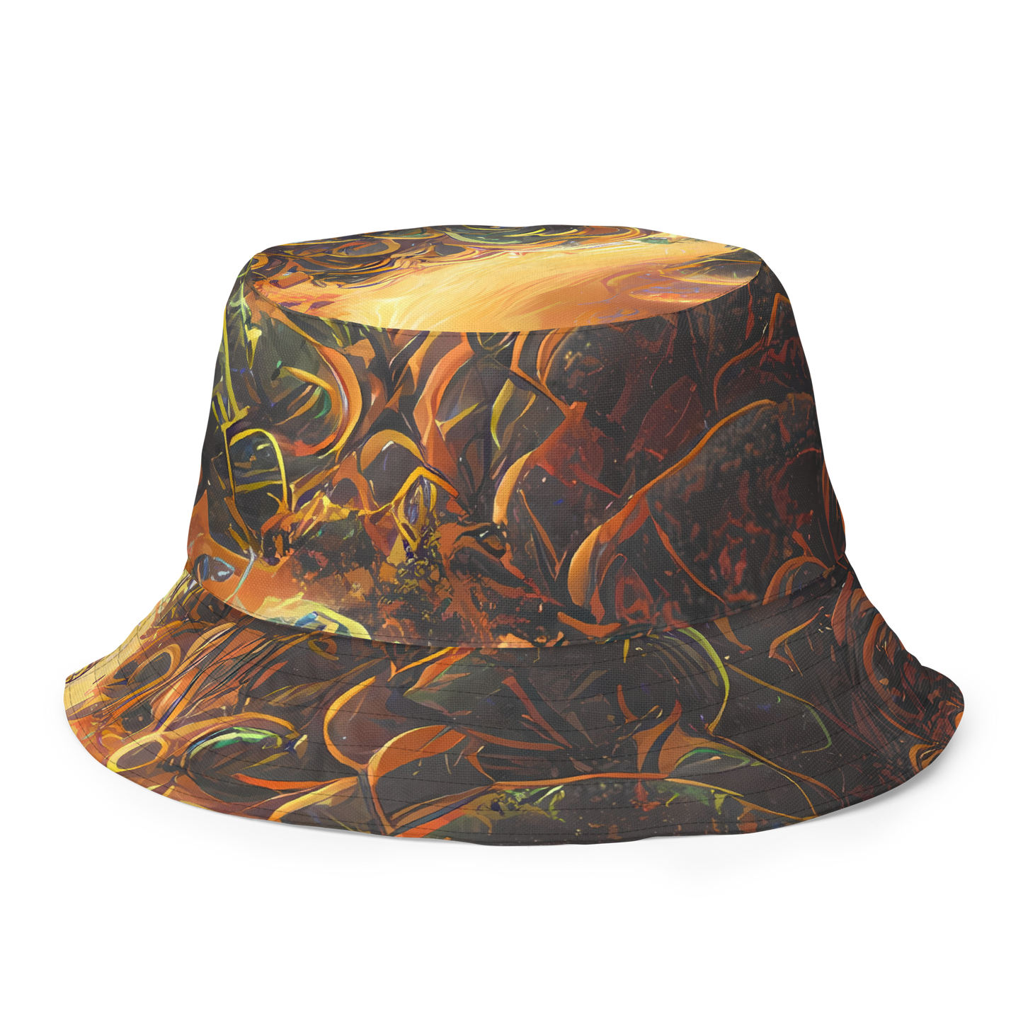 Reversible Bucket Hat - Volcanic Cascade