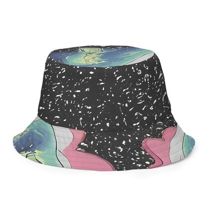 Reversible Bucket Hat - Lunar Waves