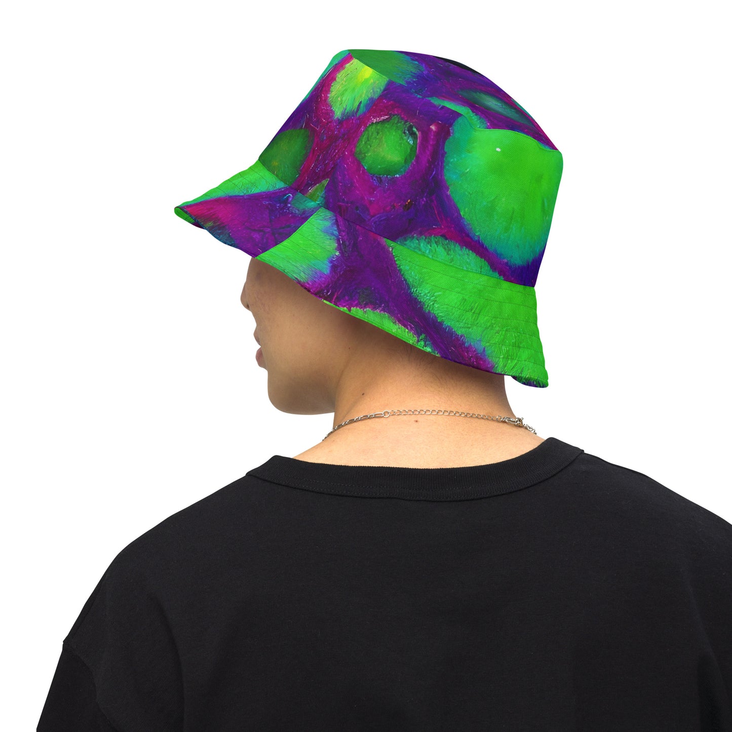 Reversible Bucket Hat - Acid Raindrops