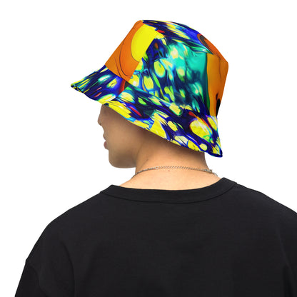 Reversible Bucket Hat - Illuminated Whirl