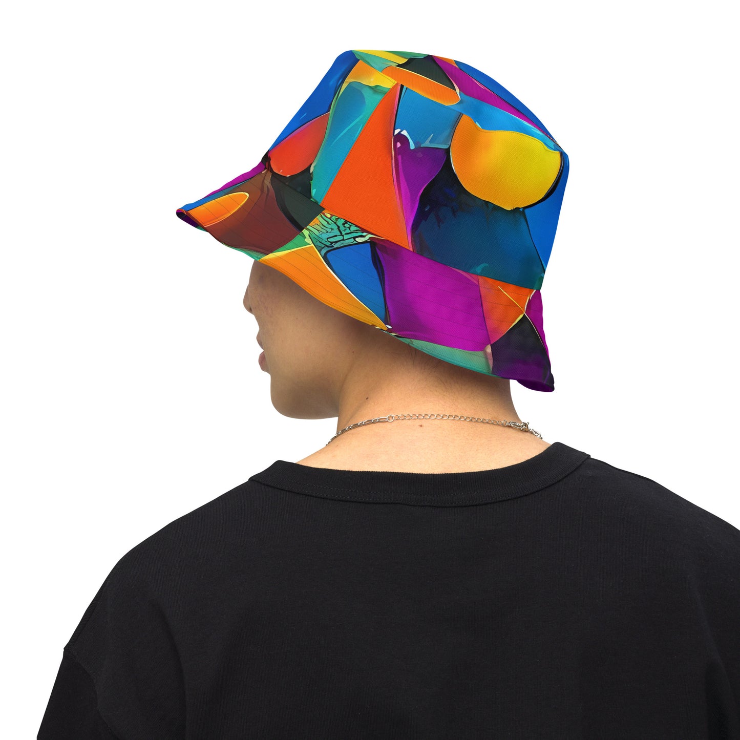 Reversible Bucket Hat - Galactic Jigsaw