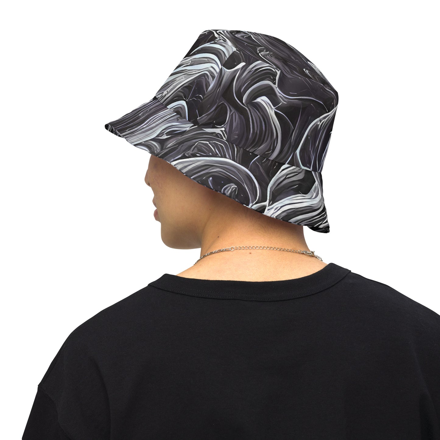 Reversible Bucket Hat - Savrasov Swirls