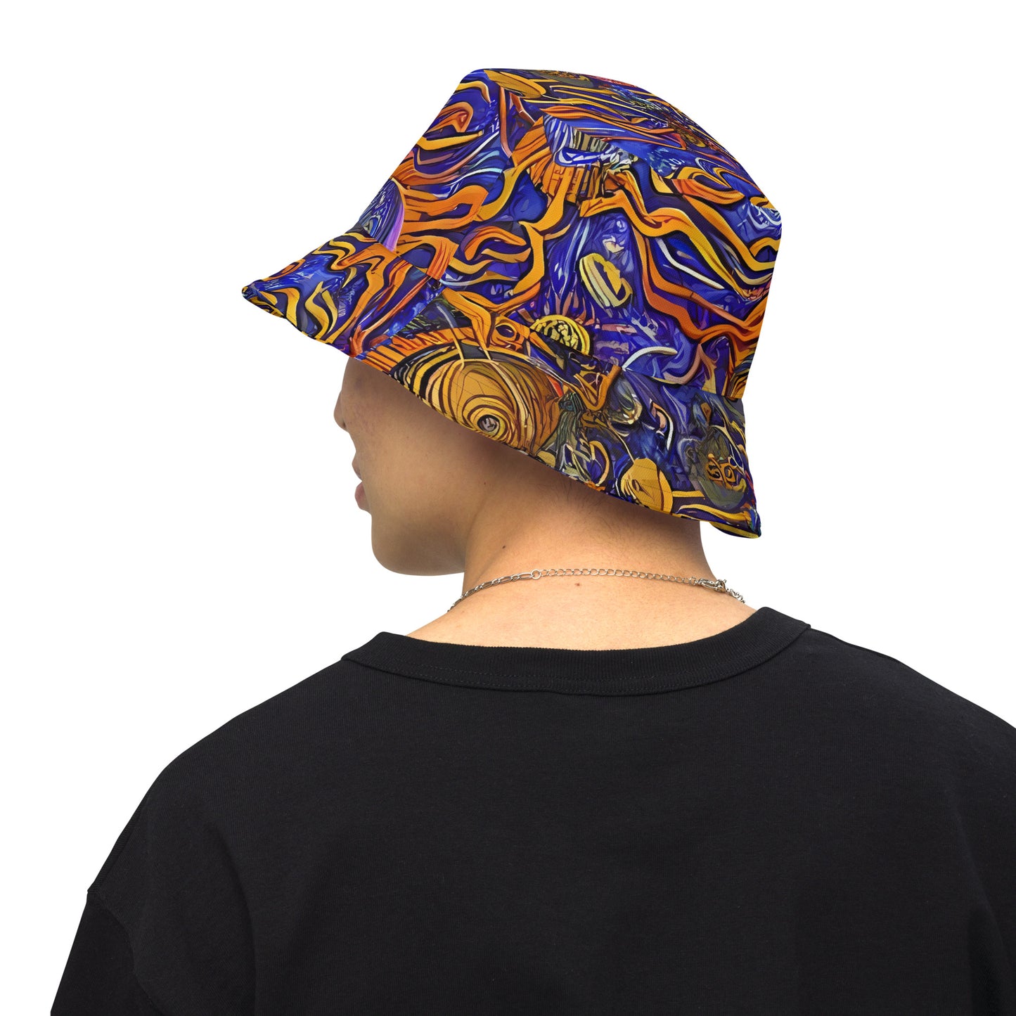 Reversible Bucket Hat - Mantegna Swirl