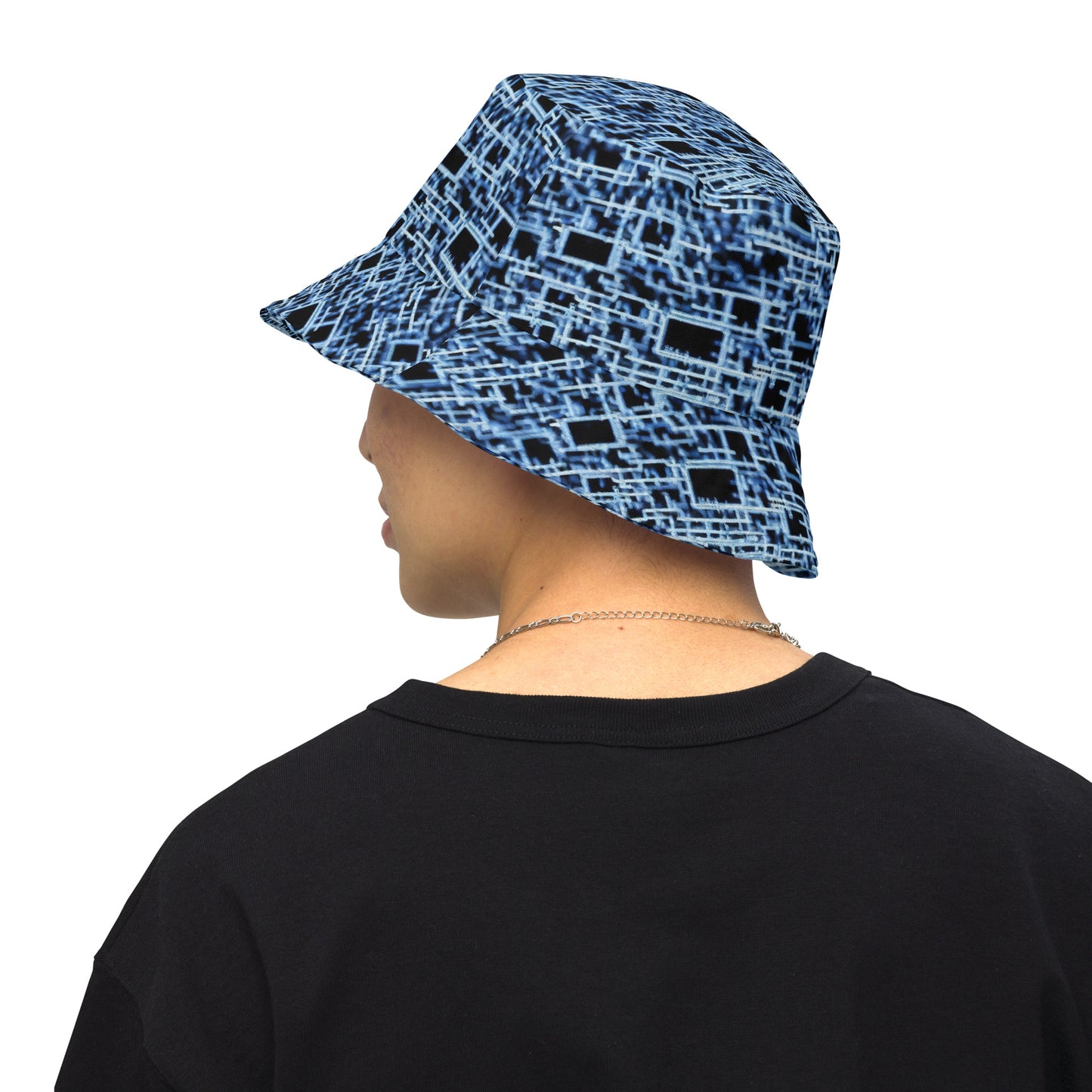 Reversible Bucket Hat - Circuit Frost