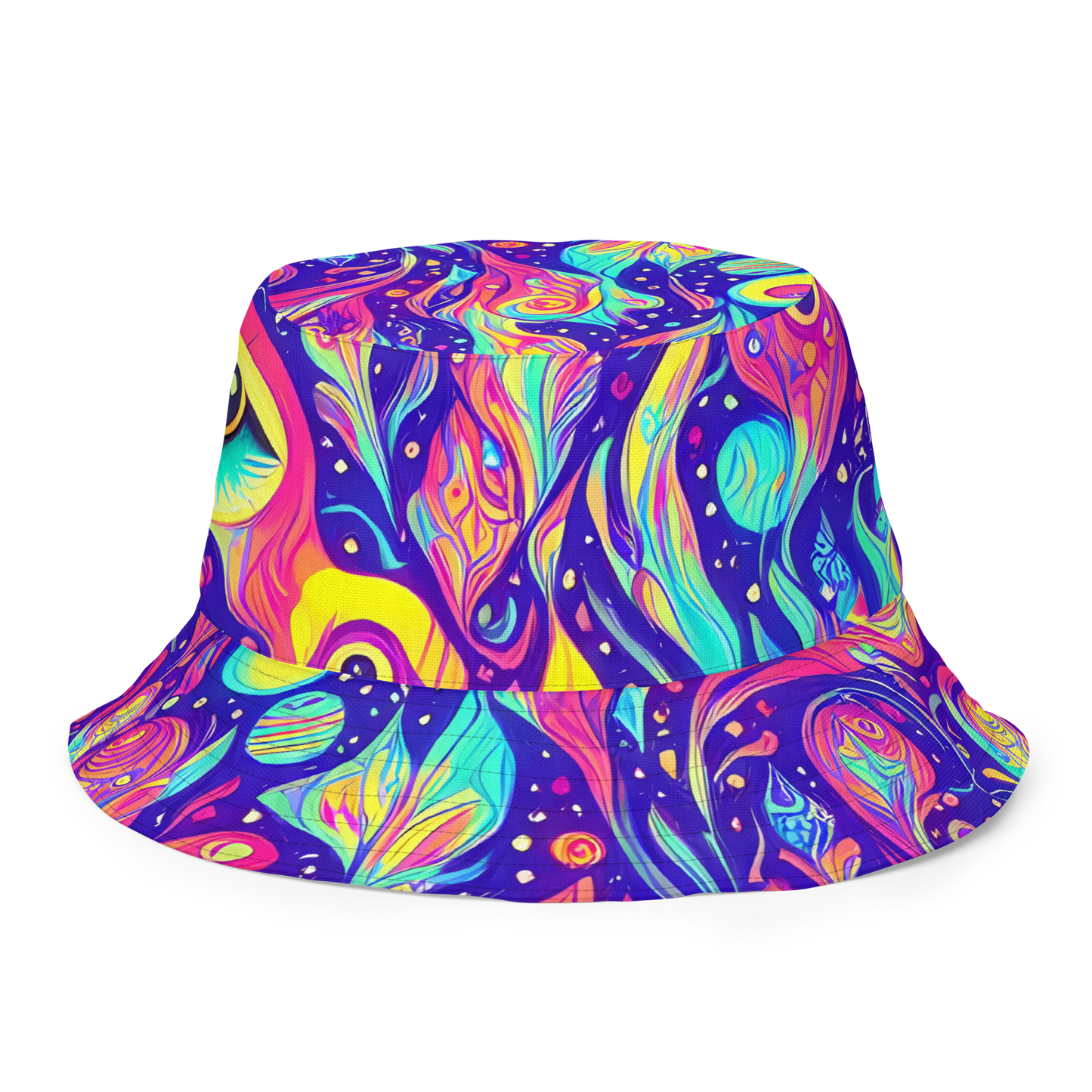 Reversible Bucket Hat - Mystic Petal Dance