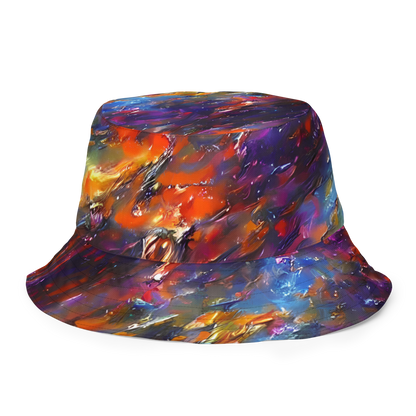 Reversible Bucket Hat - Auroral Ripples