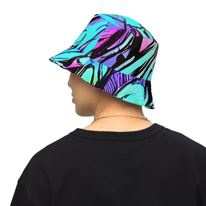 Reversible Bucket Hat - Gemstone Rush