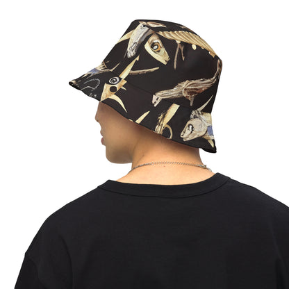 Reversible Bucket Hat - Fossil Fantasia