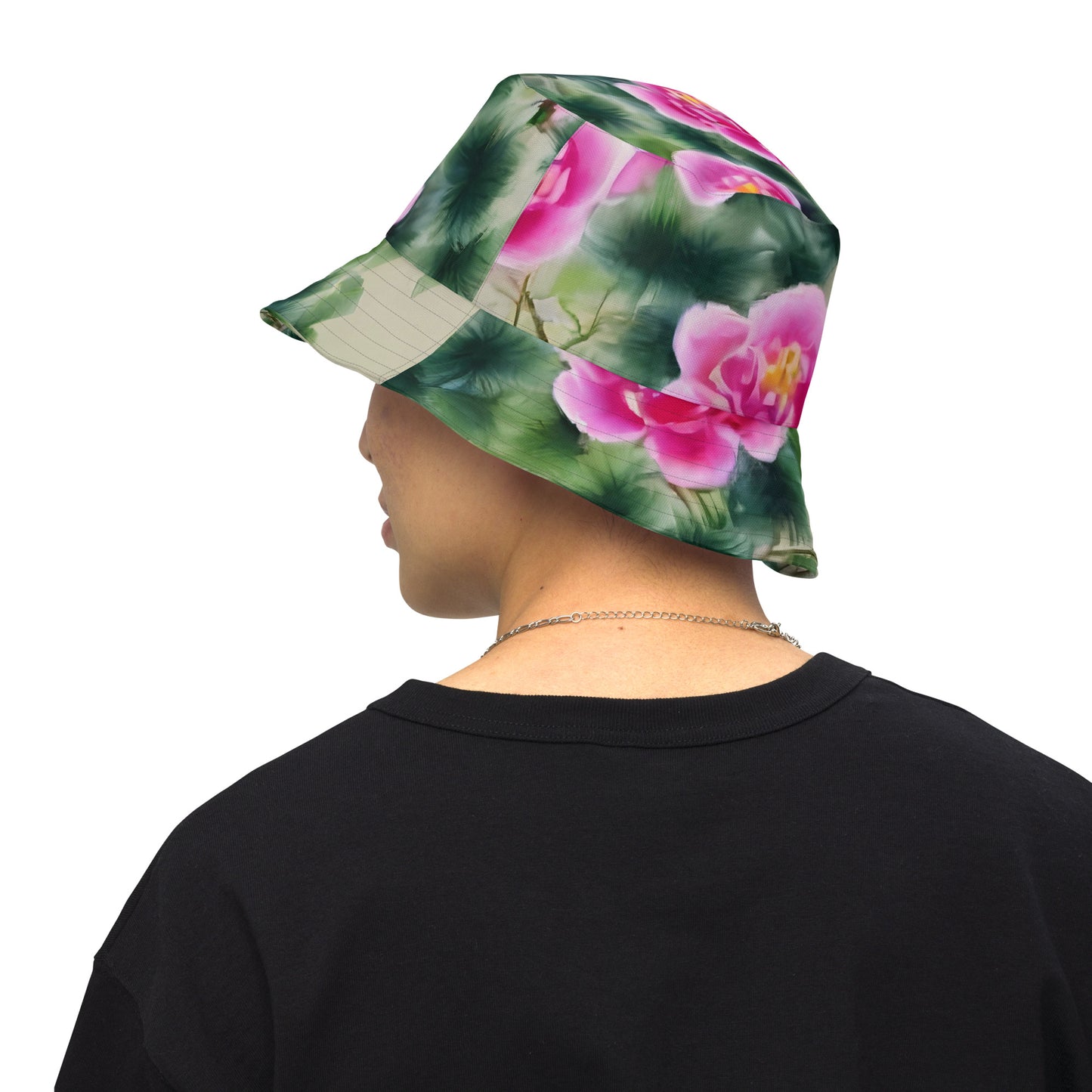 Reversible Bucket Hat - Blossom Reverie