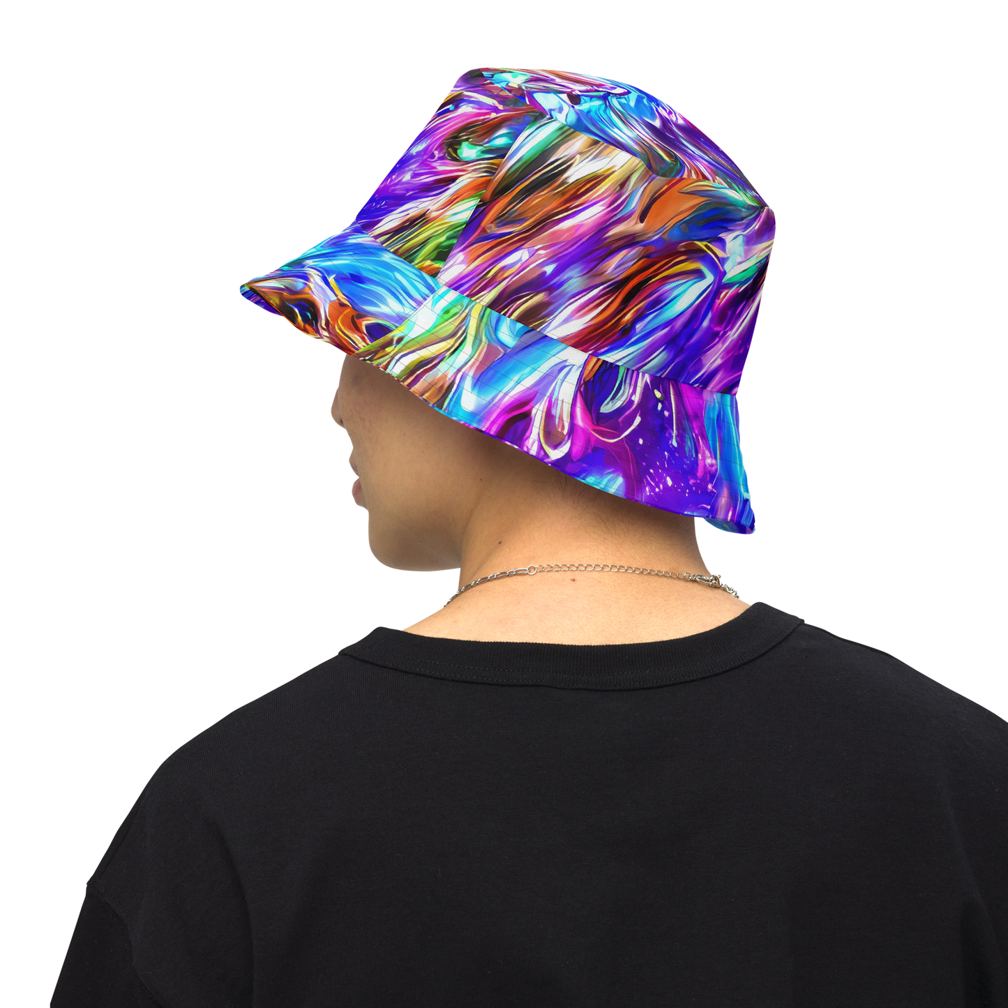 Reversible Bucket Hat - Faini Whirlwind