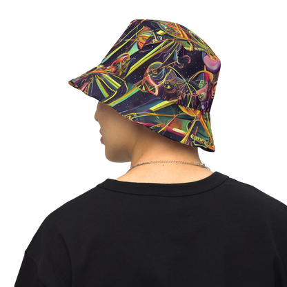 Reversible Bucket Hat - Psychedelic Deep Space