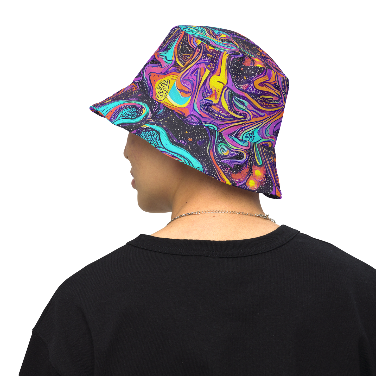 Reversible Bucket Hat - Hutty Nebula