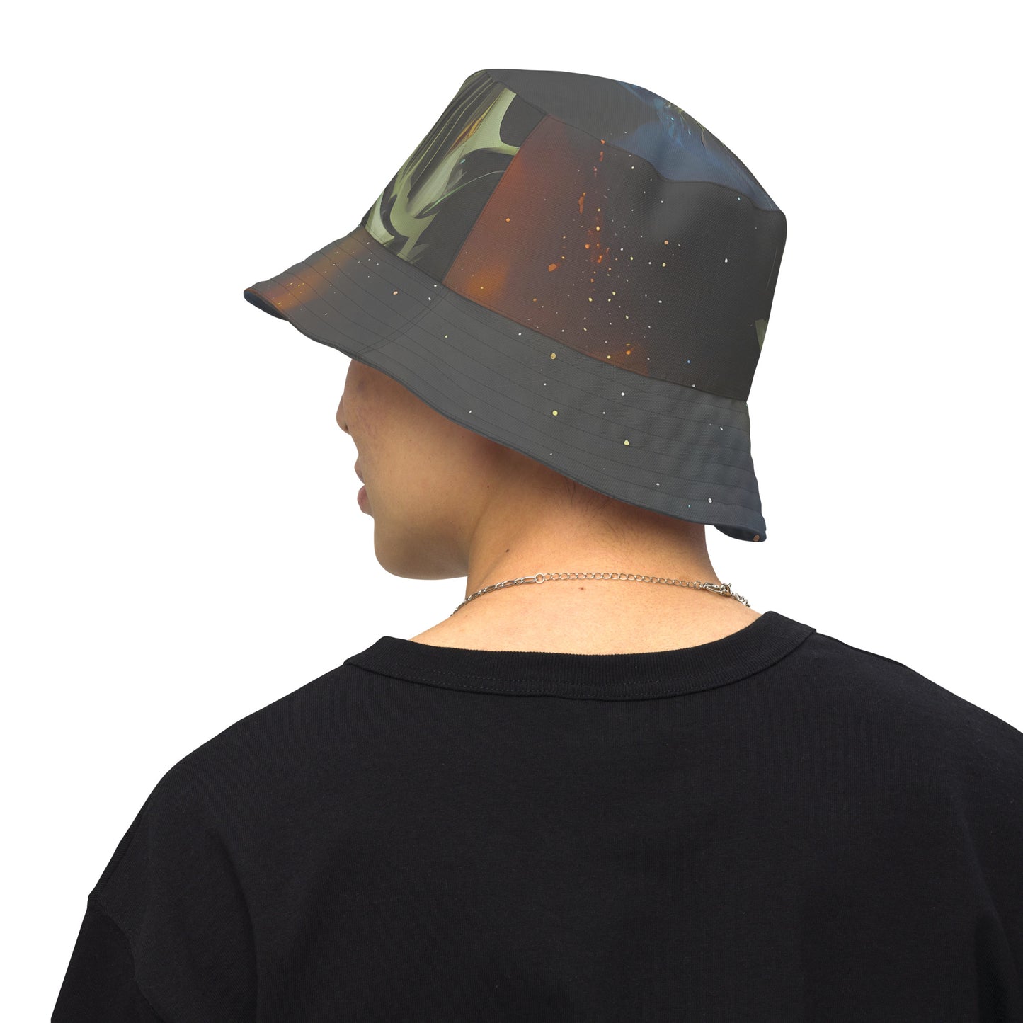 Reversible Bucket Hat - Ethereal Echoes