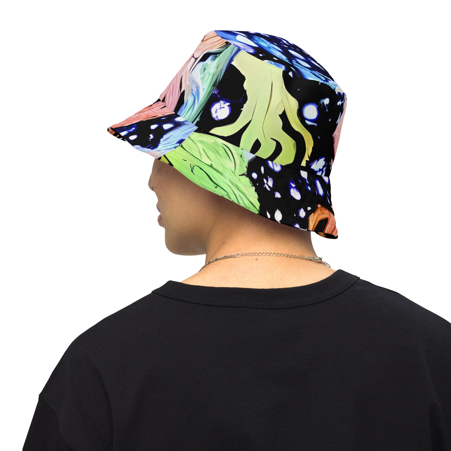 Reversible Bucket Hat - Celestial Serenade