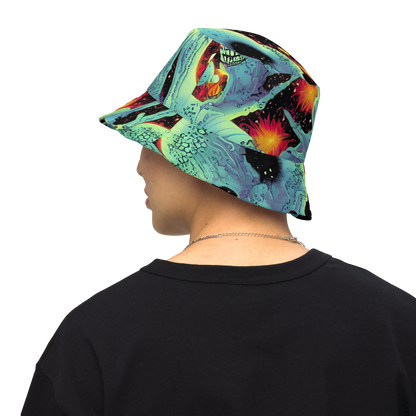 Reversible Bucket Hat - Galactic Grotesque