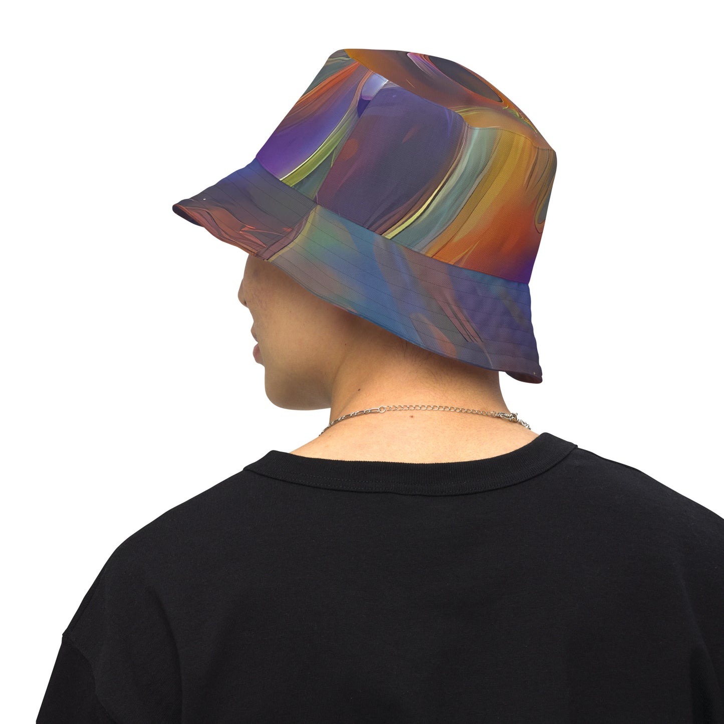 Reversible Bucket Hat - Pre-Raphaelite Ripple