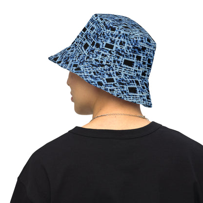 Reversible Bucket Hat - Circuit Frost