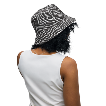 Reversible Bucket Hat - Hypnotic Waves