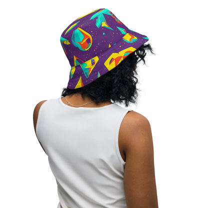 Reversible Bucket Hat - Cascading Prism