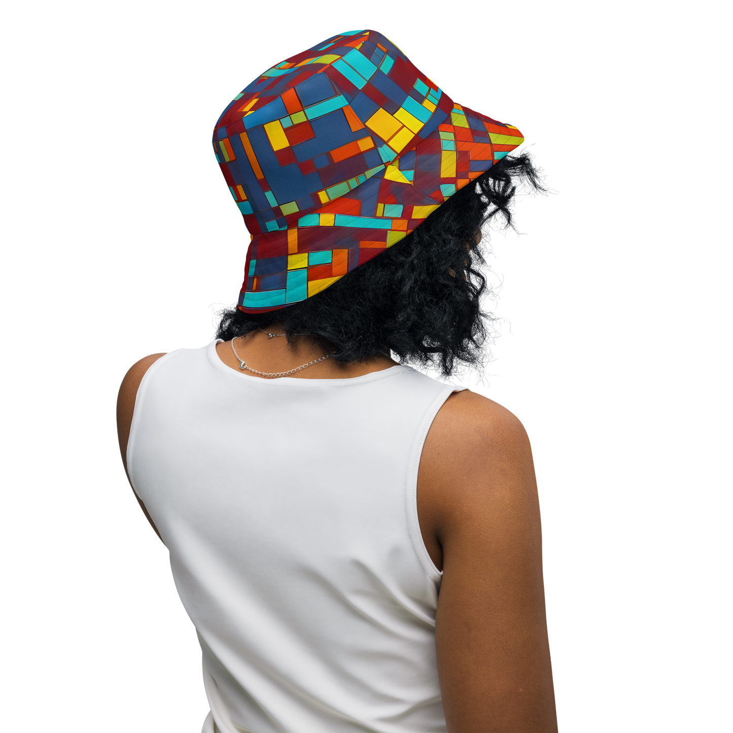 Reversible Bucket Hat - Astral Grid