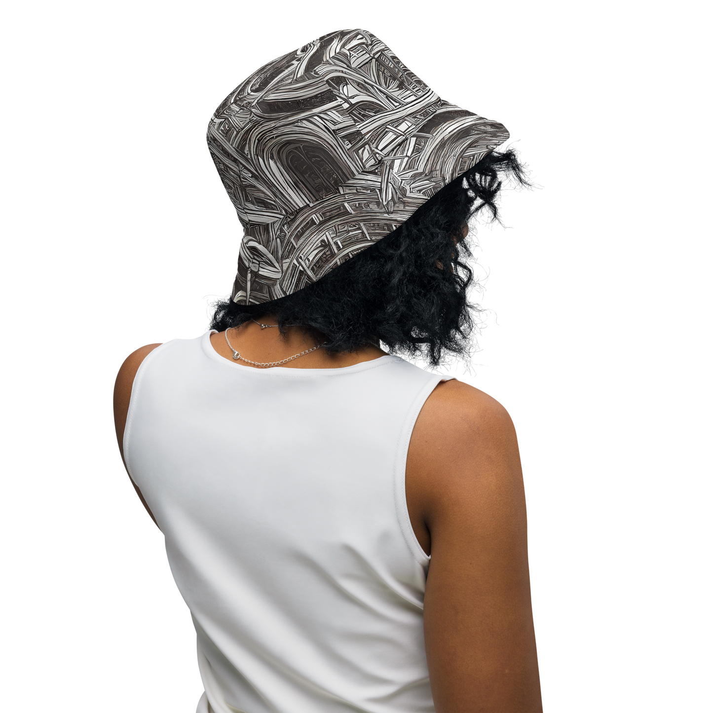Reversible Bucket Hat - Piranesi's Dream