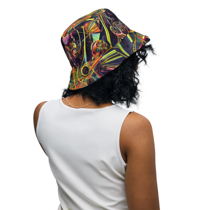 Reversible Bucket Hat - Psychedelic Deep Space