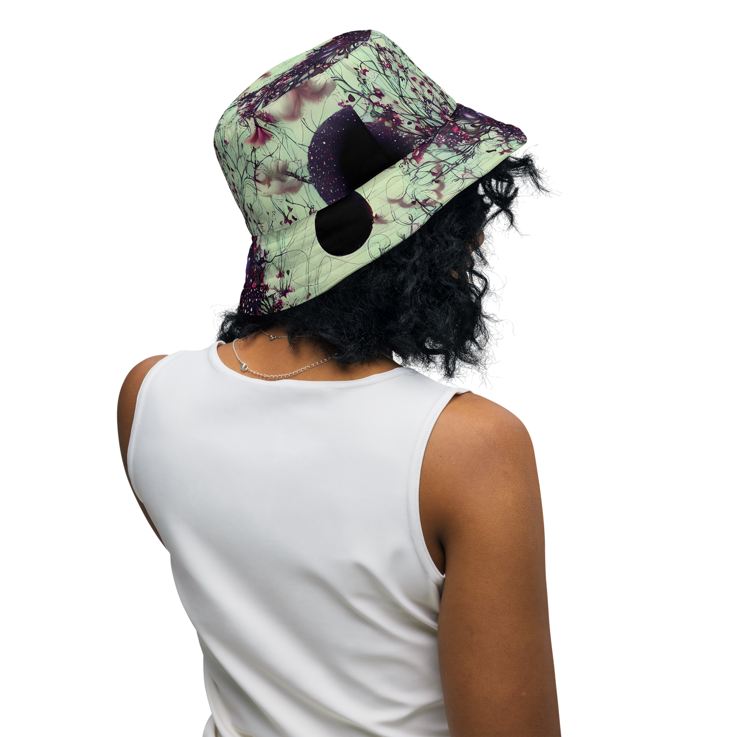 Reversible Bucket Hat - Celestial Bloom