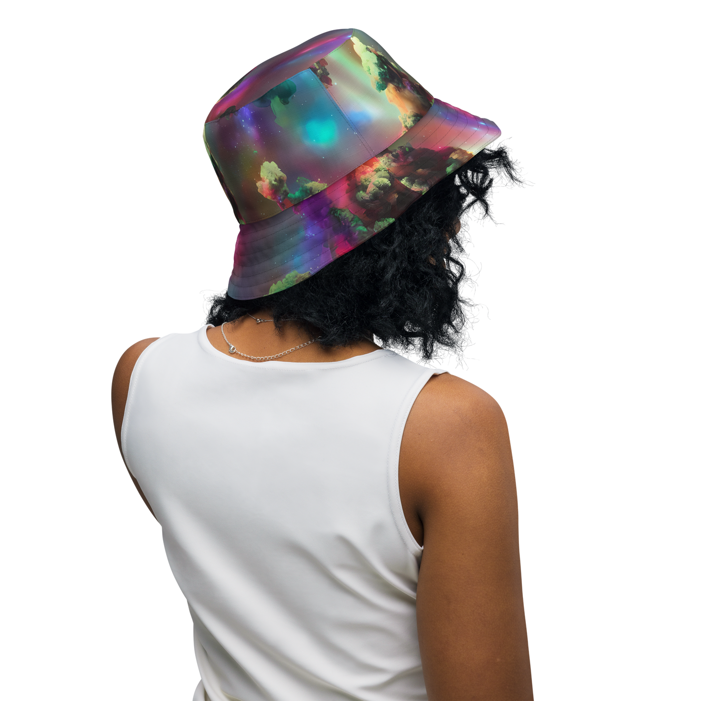 Reversible Bucket Hat - Nebula Dreams