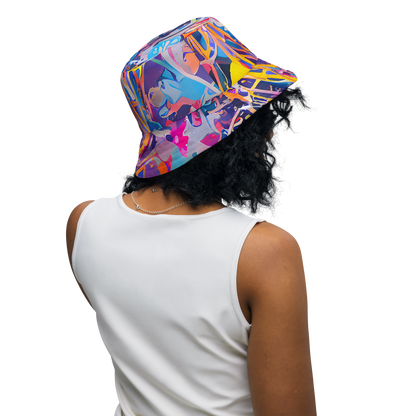 Reversible Bucket Hat - Vibrant Fusion