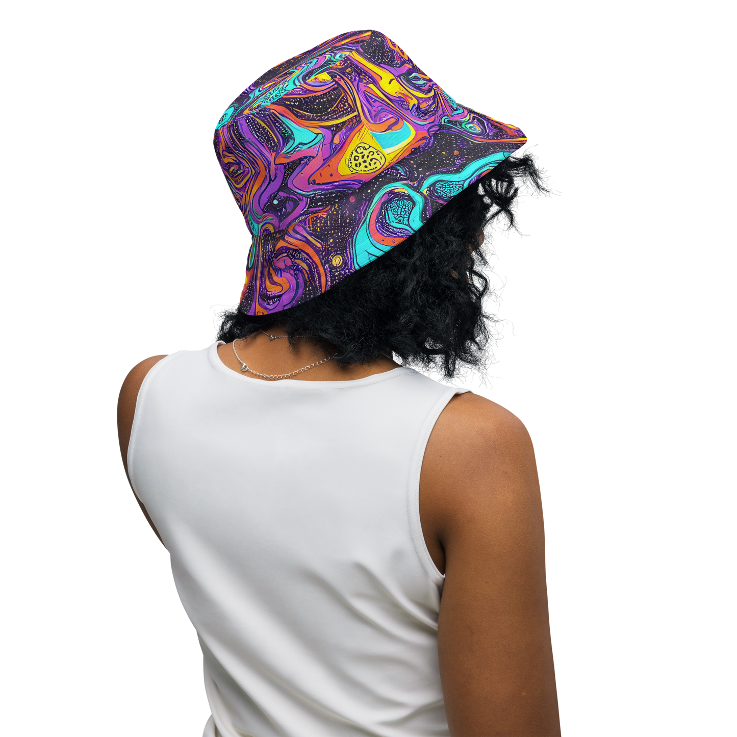 Reversible Bucket Hat - Hutty Nebula