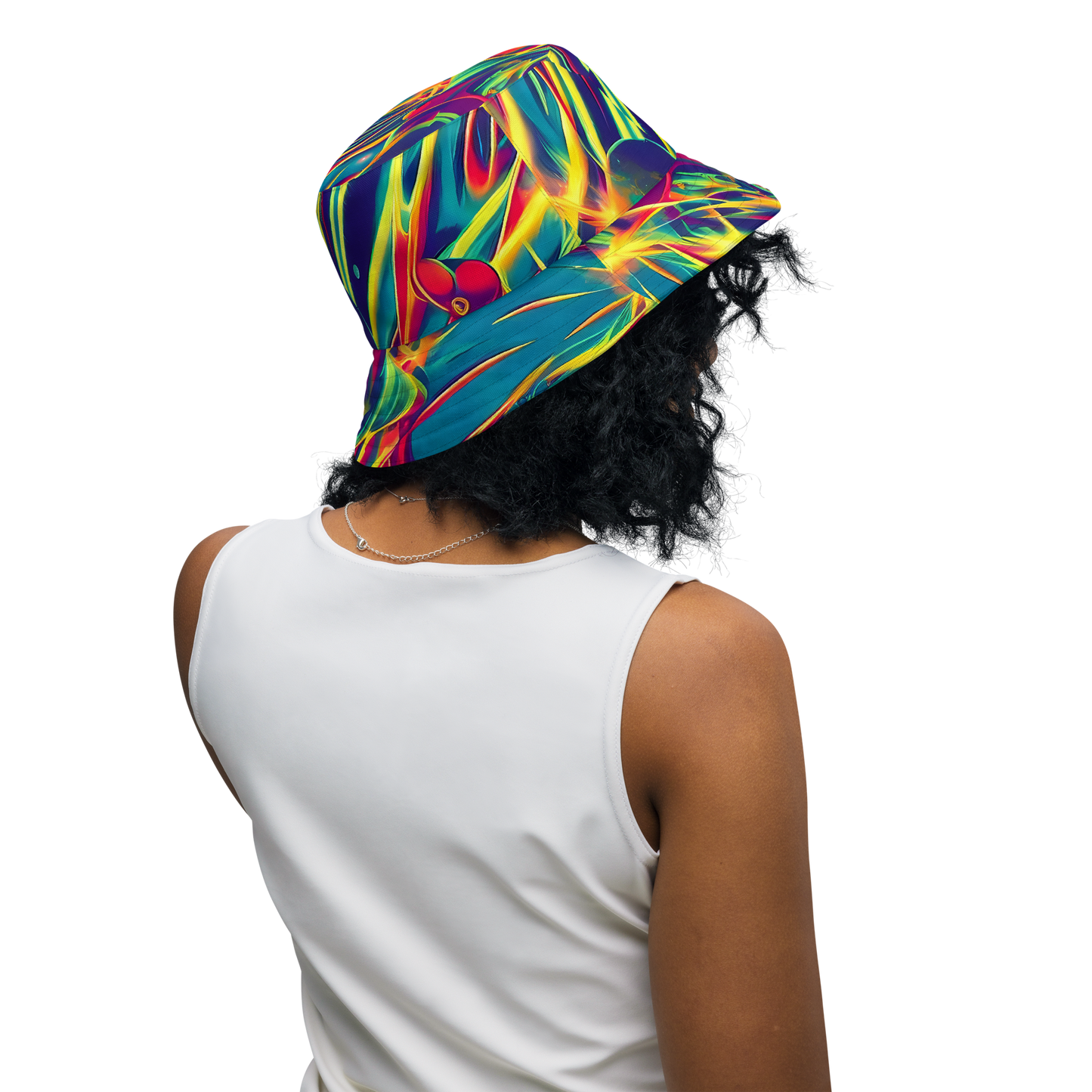 Reversible Bucket Hat - Cosmic Inferno