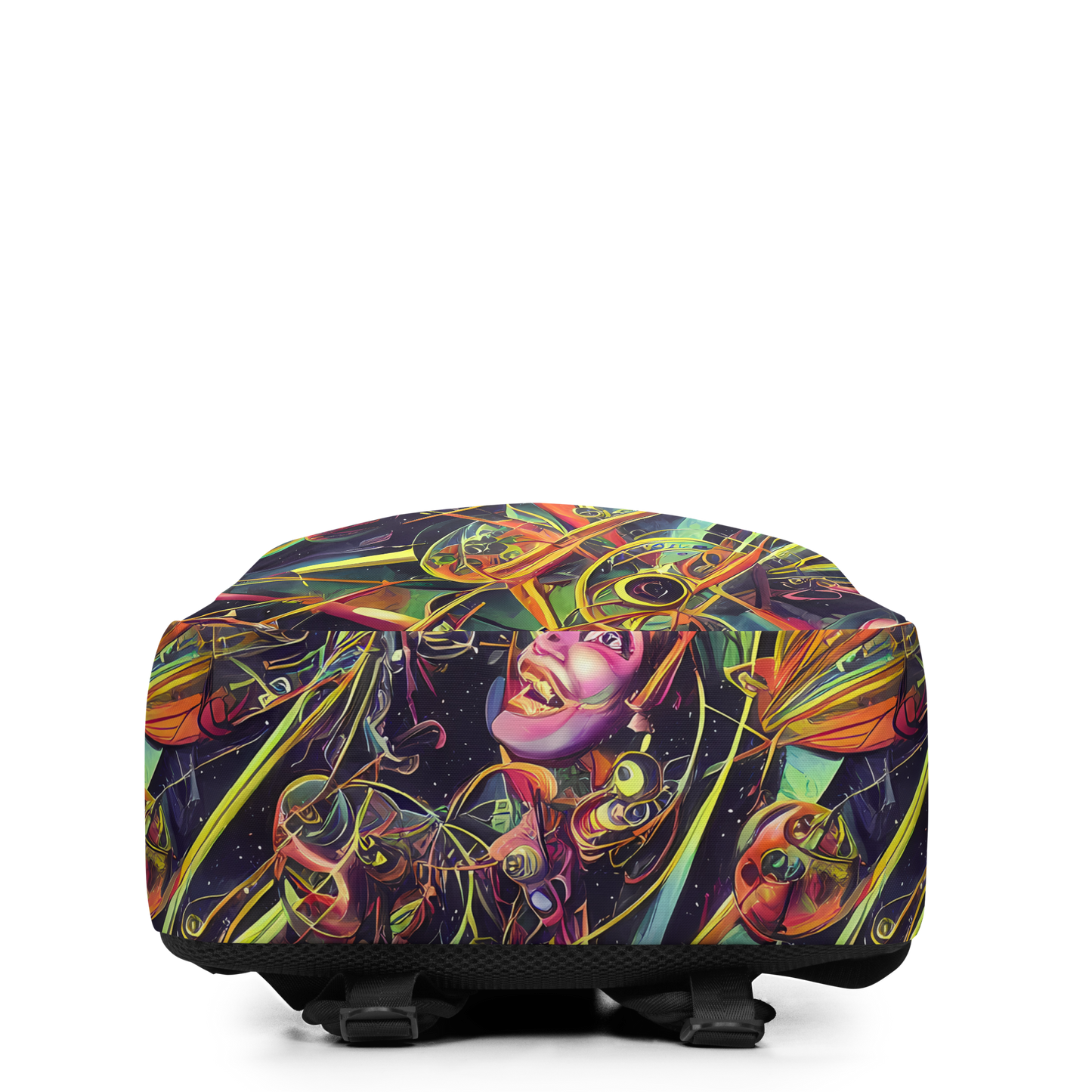 Minimalist Backpack - Psychedelic Deep Space