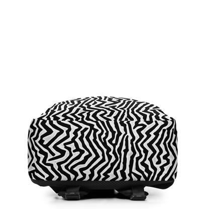 Minimalist Backpack - Static Swirl