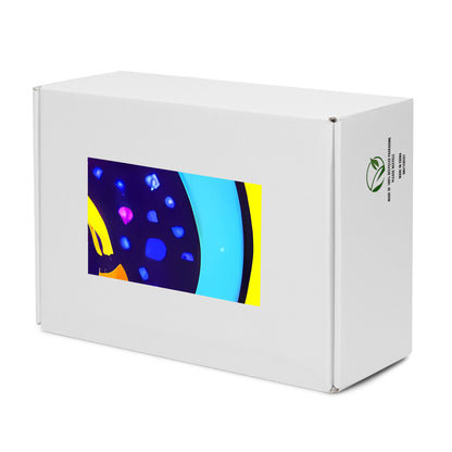 Women's High Top Canvas Shoes - Neon Graffscape