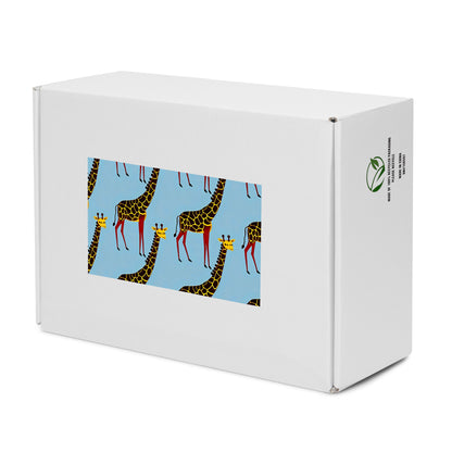 Women's High Top Canvas Shoes - Giraffe Groove