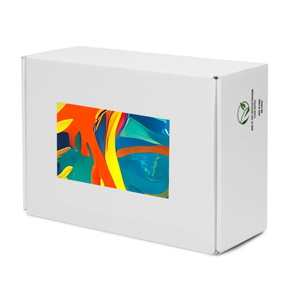 Women's High Top Canvas Shoes - Brown Chaos